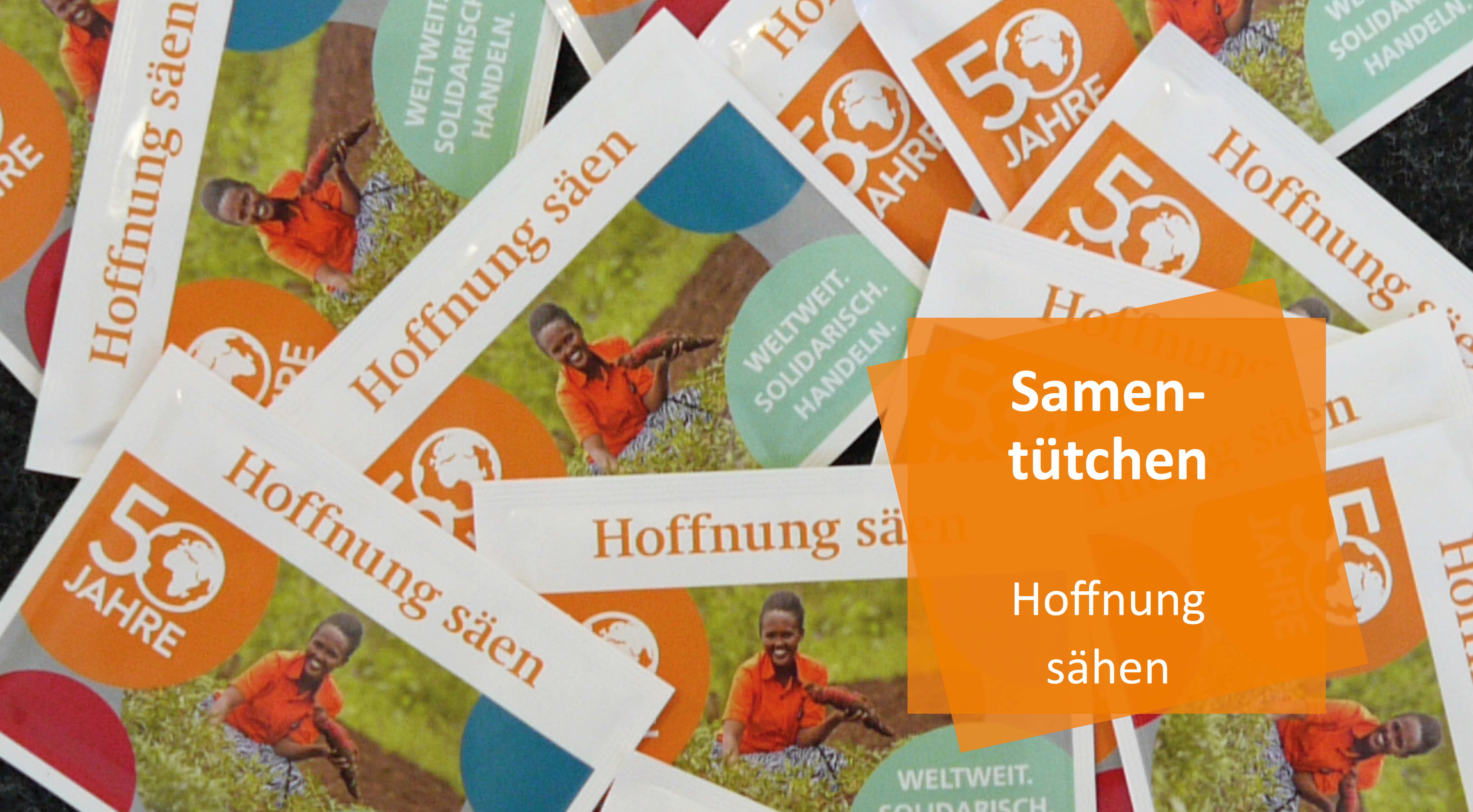Samentütchen als Hoffnungszeichen