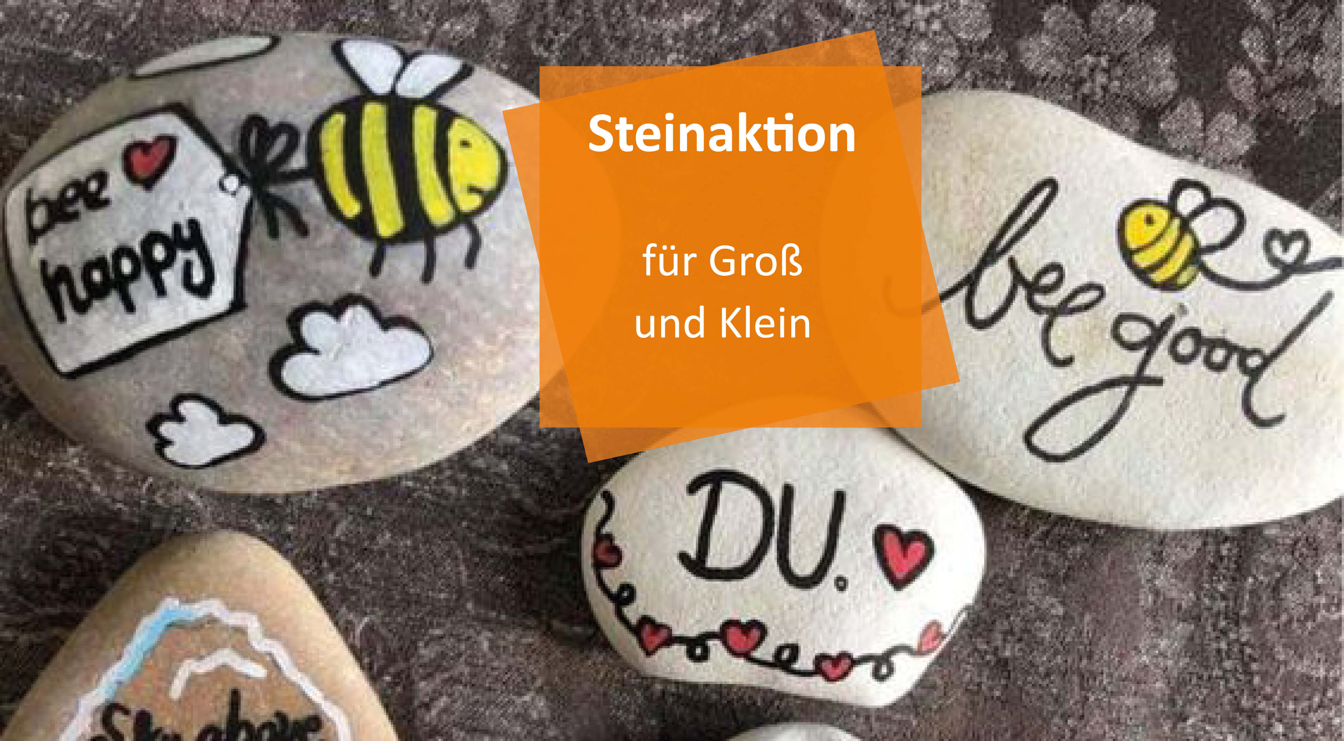 Steinaktion für Groß und Klein