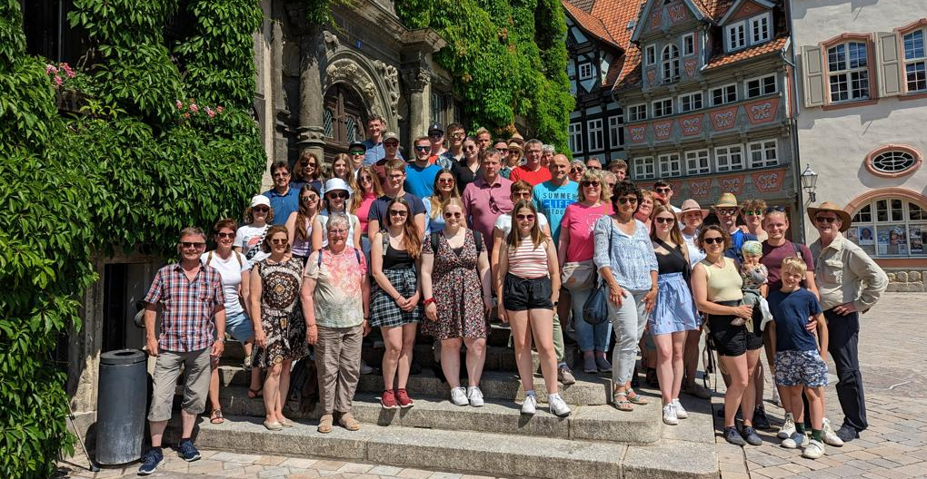 Vereinsausflug der KF Großentaft nach Magdeburg und in den Harz -  Hängebrücke, Hundertwasserhaus und Historie zum Anfassen