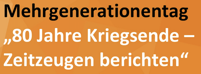 Mehrgenerationentag