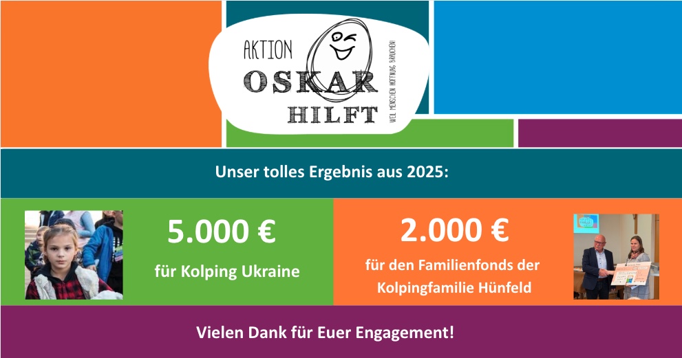 Oskar hilft 2025: Vielen Dank an unsere engagierten Aktionsgruppen